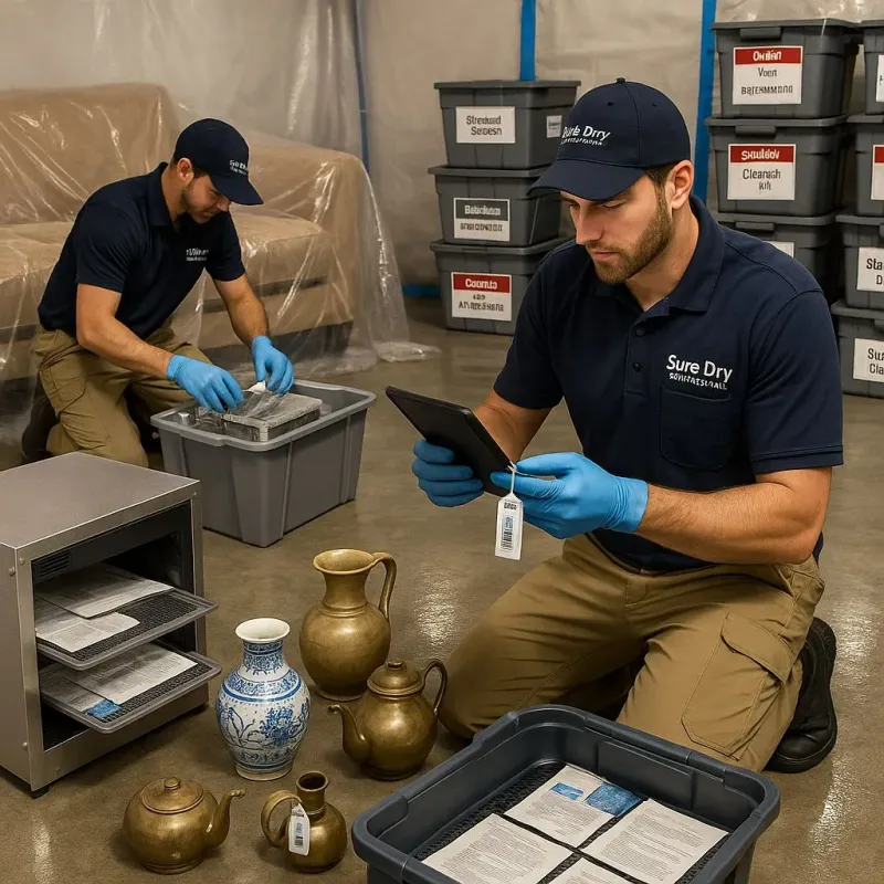 Content Protection and Restoration process in Haddonfield, NJ