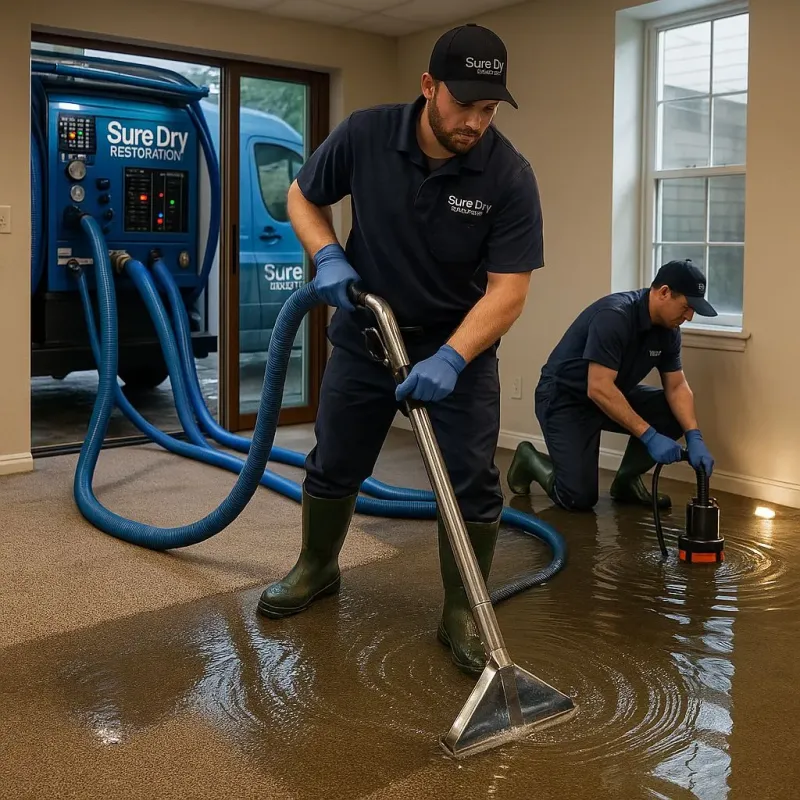 Water Extraction and Removal process in Haddonfield, NJ